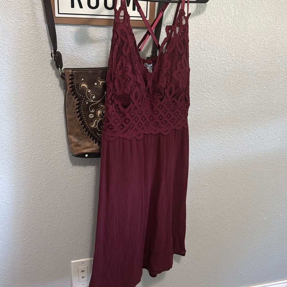 Wine Dress